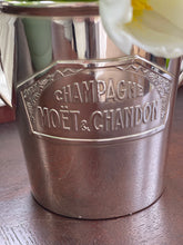 Load image into Gallery viewer, Small Silver Plated Moet & Chandon Champagne Bucket