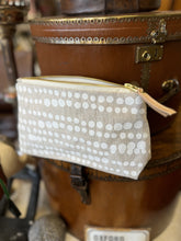 Load image into Gallery viewer, Erin Flett White Hilary Makeup Zipper Bag
