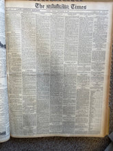Load image into Gallery viewer, London Times Leather Bound Newspaper Catalog