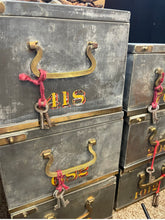 Load image into Gallery viewer, Vintage London Bankers Box with key