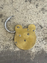 Load image into Gallery viewer, Brass London Lock with Key