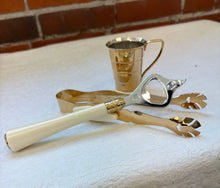 Load image into Gallery viewer, Vintage Gold Plated Bar Tool Set