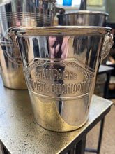 Load image into Gallery viewer, Small Silver Plated Moet & Chandon Champagne Bucket