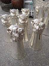 Load image into Gallery viewer, Vintage Silver Plated Lion Head Stirrup Cup - Large
