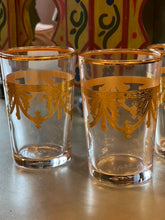 Load image into Gallery viewer, Moroccan Gold Leaf Garland Swag Glass