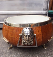 Load image into Gallery viewer, Oak & Plate Egyptian Style Bowl