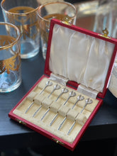Load image into Gallery viewer, Silver Hallmarked Cockerel Cocktail Sticks