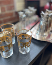 Load image into Gallery viewer, Moroccan Gold Leaf Garland Swag Glass