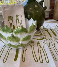 Load image into Gallery viewer, Erin Flett Spoons Tea Towel
