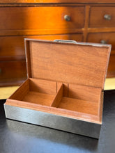Load image into Gallery viewer, Textured Silver Plated Mappin & Webb Cigarette Box