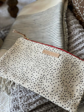 Load image into Gallery viewer, Erin Flett Polka Dot Clutch Zipper Bag