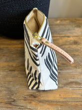 Load image into Gallery viewer, Erin Flett Worn Black Brush Makeup Zipper Bag