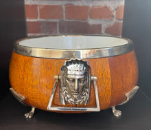 Load image into Gallery viewer, Oak & Plate Egyptian Style Bowl