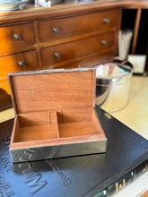 Load image into Gallery viewer, Textured Silver Plated Mappin & Webb Cigarette Box