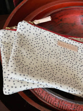 Load image into Gallery viewer, Erin Flett Polka Dot Clutch Zipper Bag