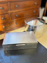 Load image into Gallery viewer, Textured Silver Plated Mappin & Webb Cigarette Box