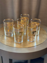 Load image into Gallery viewer, Moroccan Gold Leaf Garland Swag Glass