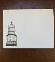 Load image into Gallery viewer, Vintage French Birdcage Notecards