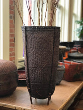Load image into Gallery viewer, Hand Woven Reed Market Storage Basket