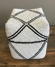 Load image into Gallery viewer, White Beaded Boxes