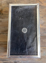 Load image into Gallery viewer, Ribbed Silver Plated Cigarette Box