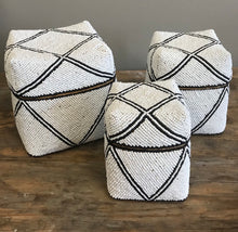 Load image into Gallery viewer, White Beaded Boxes