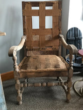 Load image into Gallery viewer, Antique Louis XIII Deconstructed French Fauteuil Chair