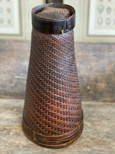 Load image into Gallery viewer, Brown Woven Vietnamese Seeding Basket