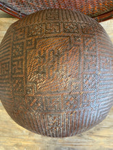 Load image into Gallery viewer, Vintage Woven Ceremonial Hat Box