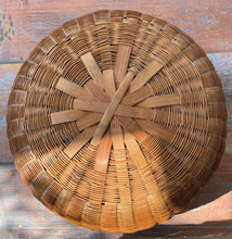 Load image into Gallery viewer, Double Lined Bamboo Market Basket