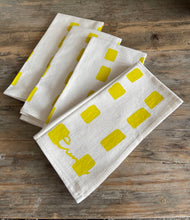 Load image into Gallery viewer, Erin Flett Lemon Squares Cotton Napkin