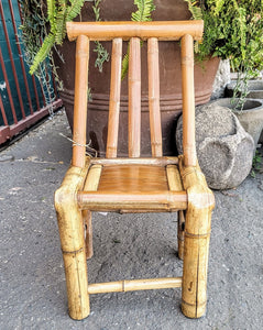 Vintage Bamboo Childs Chair