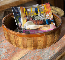 Load image into Gallery viewer, Double Lined Bamboo Market Basket