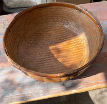 Load image into Gallery viewer, Double Lined Bamboo Market Basket