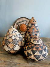Load image into Gallery viewer, Set of 3 Tribal Baskets