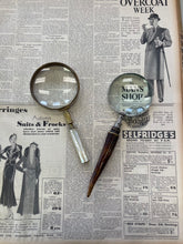 Load image into Gallery viewer, Vintage 1910 Mother of Pearl Magnifying Glass