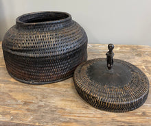 Load image into Gallery viewer, Woven Coil Rice Storage Basket