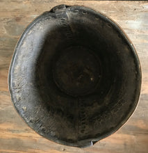Load image into Gallery viewer, Antique Leather Studded Fire Bucket