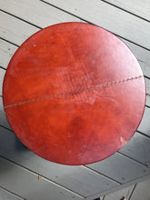 Load image into Gallery viewer, Set of Leather Stitched Nesting Tables