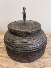 Load image into Gallery viewer, Woven Coil Rice Storage Basket