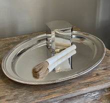 Load image into Gallery viewer, Vintage Silver Plated Oval Tray
