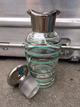 Load image into Gallery viewer, Double Painted Striped Glass Cocktail Shaker