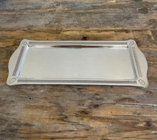 Load image into Gallery viewer, Pierced Silver Plated Tray