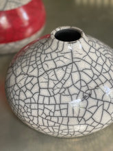 Load image into Gallery viewer, Taupe Crackle Vessel