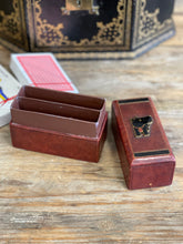 Load image into Gallery viewer, Vintage 1920's Ric & Rac Playing Card Box