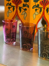 Load image into Gallery viewer, Moroccan Colored Tea Glass