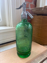 Load image into Gallery viewer, Vintage English Soda Siphon Bottle