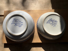Load image into Gallery viewer, Set of 4 Blue and White Handpainted Portuguese Dishes