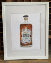 Load image into Gallery viewer, Original Lithograph Amaro Nonino Bottle by Ivy Paperie