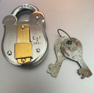 London Lock Mixed Metal with Slide Lever